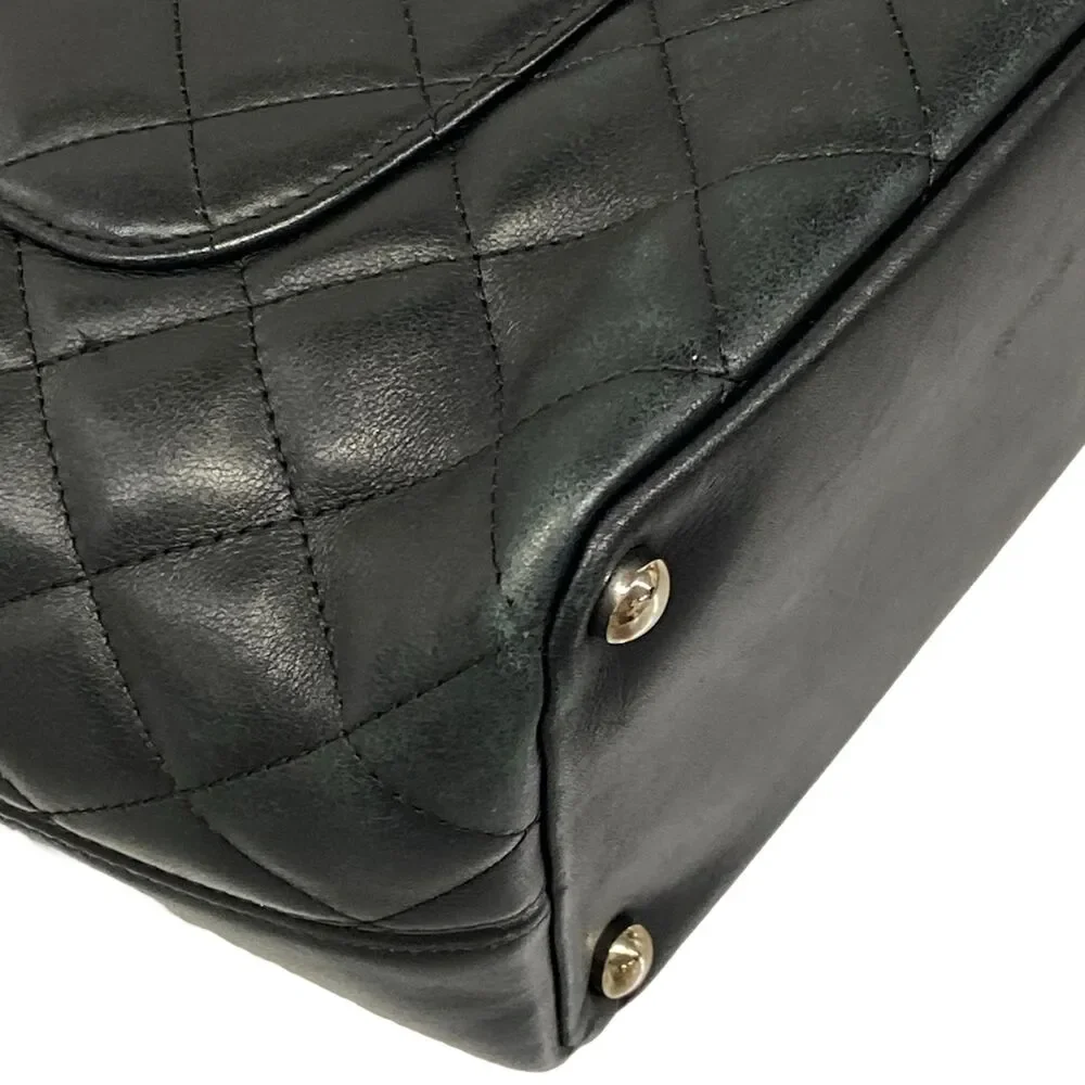 Chanel Cambon Line Medium Tote Bag A25167 Black White